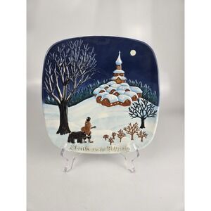 Royal Doulton Bulgaria Christmas Around The World John Beswick Limited Plate